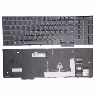 by Lenovo Thinkpad T16 Gen 1 Gen 2, P16v Gen 1 Gen 2, P16s Gen 1 Gen 2, L15 Gen 3 Gen 4 Black backlit teclado estadounidense on pcspare.com - Global Laptop Parts Center