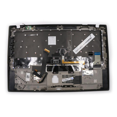 By Lenovo Thinkpad X1 Carbon 5th Gen X1C 2017 fingerprint backlit Arabic AR keyboard palmrest 01YR566 at pcspare.com — Global Laptop Parts Center