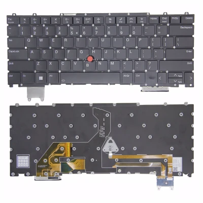 Lenovo Thinkpad Z16 Gen 1 Gen 2 czarny podświetlony klawiatura USA