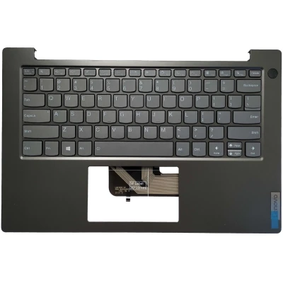 Lenovo V14 G2-ALC, V14 G2-ITL, V14 G2-IJL, encosto de palma do teclado dos EUA retroiluminado