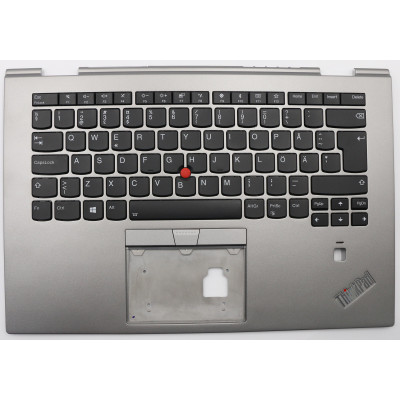Lenovo X1 yoga 3rd Generation 01LX969 plata retroiluminada sueco SD teclado palmares