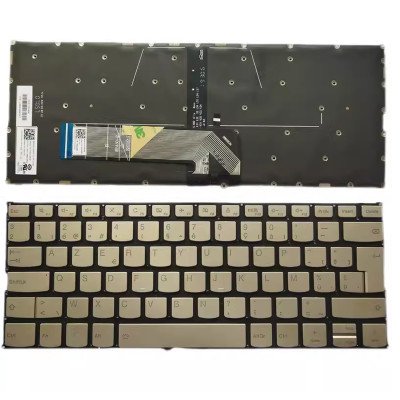 Lenovo yoga 530-14ARR 530-14IKB 6-13ALC6 6-13ARE05 silver backlit Belgian BE keyboard