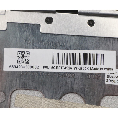 By Lenovo yoga 730-15IWL 5CB0T04926 gray backlit Slovenian SA keyboard palmrest at pcspare.com — Global Laptop Parts Center