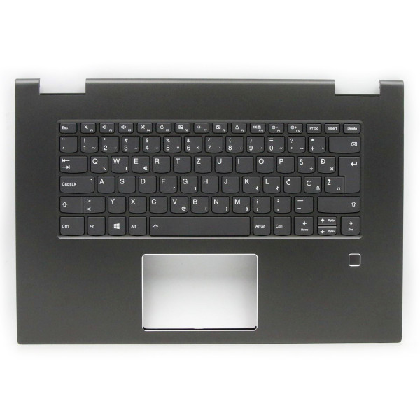 By Lenovo yoga 730-15IWL 5CB0T04926 gray backlit Slovenian SA keyboard palmrest at pcspare.com — Global Laptop Parts Center
