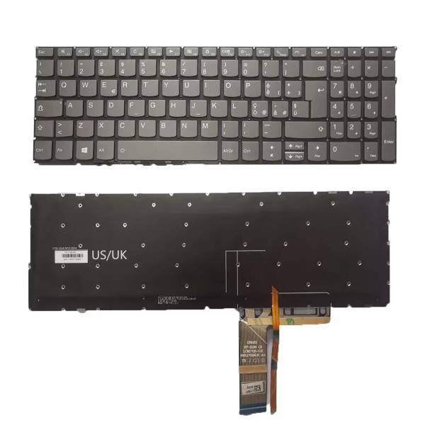 By Lenovo yoga C740-15IML S740-15IRH C940-15 C940-15IRH backlit Italian IT keyboard at pcspare.com — Global Laptop Parts Center