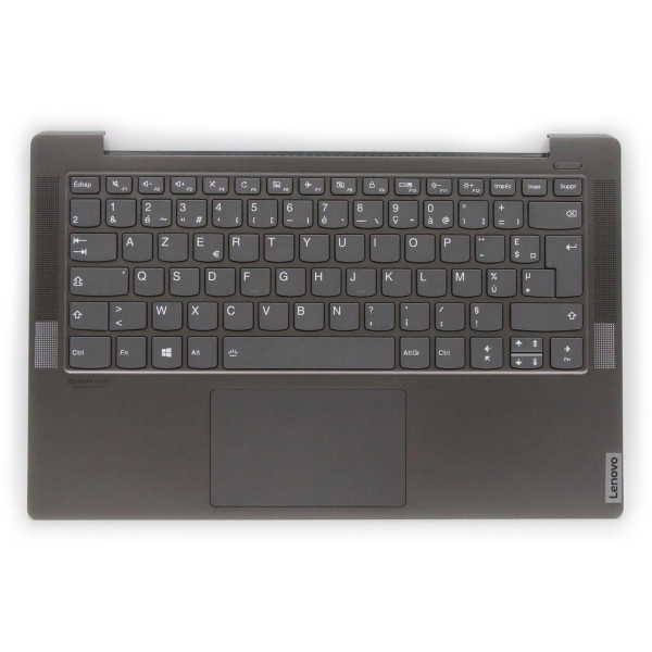 By Lenovo yoga S740-14IIL 5CB0U44084 Серый металлический подсветка французской FR клавиатуры Palmrest at pcspare.com — Global Laptop Parts Center