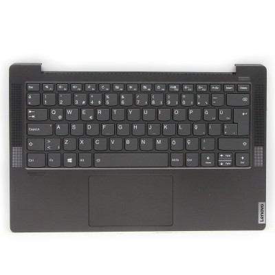 Lenovo yoga S740-14IIL 5CB0U44105 Gray metal backlit Turkish TR keyboard palmrest