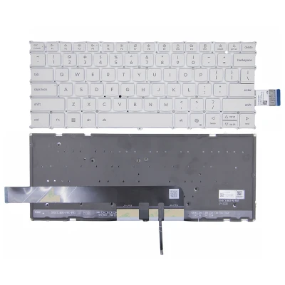 Lenovo Yoga 7 2-in-1 14IPH11 14AGP11 14Q8Y11, balts US tastatūras apgaismojums AI