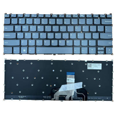 by Lenovo yoga Slim 7 ProX 14ARH7, yoga Slim 7 ProX 14IAH7, blue backlit US keyboard on pcspare.com - Global Laptop Parts Center
