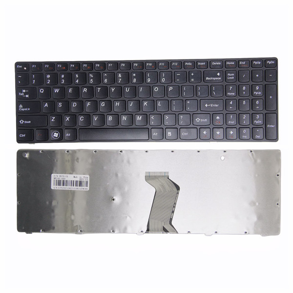 By Lenovo Z570 Z575 B570 B575 V570 V575 B590 V580 B580 black frame US keyboard OEM at pcspare.com — Global Laptop Parts Center