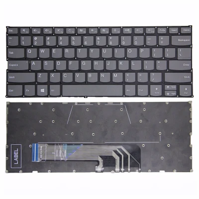 Lenovo yoga 530- 14ARR 530- 14IKB szara oryginalna klawiatura amerykańska