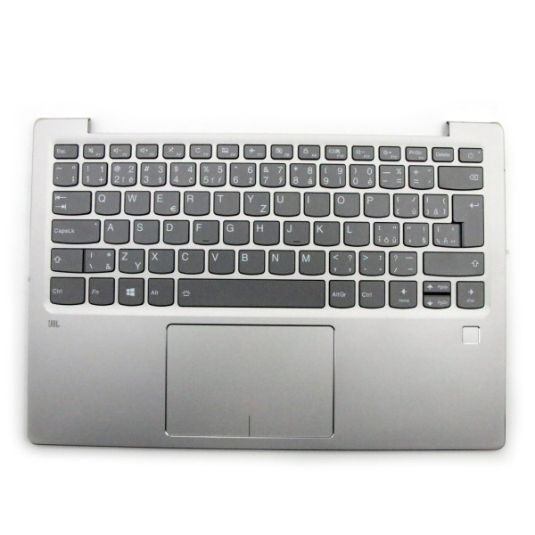 By Lenovo ideapad 720S-13ARR argint backlit tastatură ceha CZ palmrest at pcspare.com — Global Laptop Parts Center