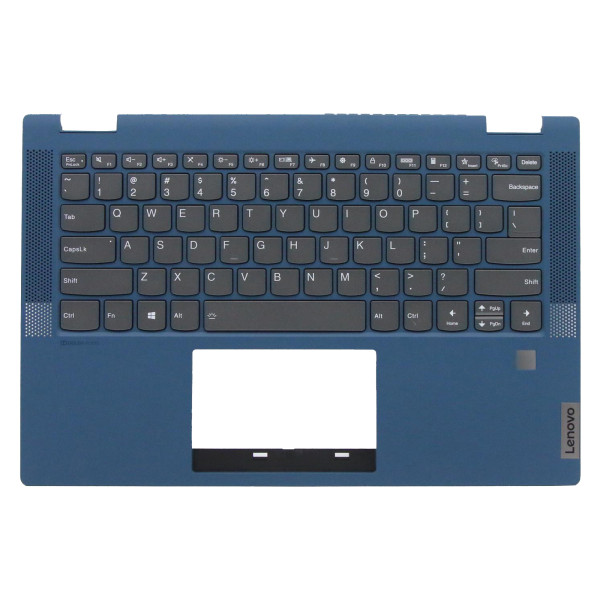 By Lenovo ideapad Flex 5-14IIL05 5-14ITL05 retroiluminado azul palmar do teclado dos EUA at pcspare.com — Global Laptop Parts Center