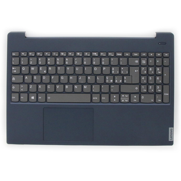 By Lenovo ideapad S340 15API 5CB0S18797 синяя подсветка итальянской IT-клавиатуры Palmrest at pcspare.com — Global Laptop Parts Center