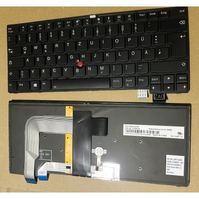Lenovo thinkpad S2 T460S T470S vācu DE tastatūra