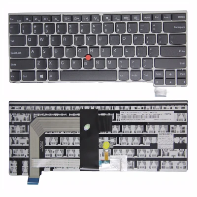 Lenovo thinkpad S2 T460S T470S ασημένιο πλαίσιο με σημείο tracks keyboard υψηλής αντιγραφής