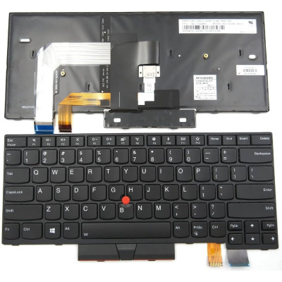 by Lenovo thinkpad T470 T480 A475 A485 with backlit trackpoint US keyboard original on pcspare.com - Global Laptop Parts Center