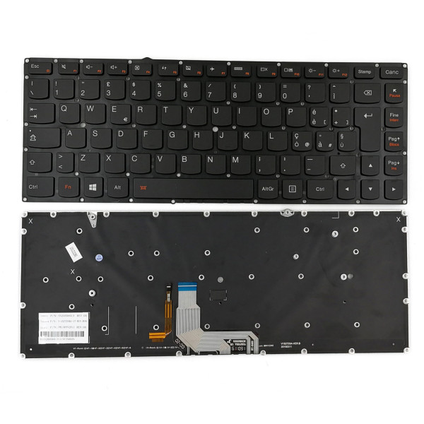 By Lenovo yoga 4 900-13 900-13ISK الايطالية IT الأصلي at pcspare.com — Global Laptop Parts Center