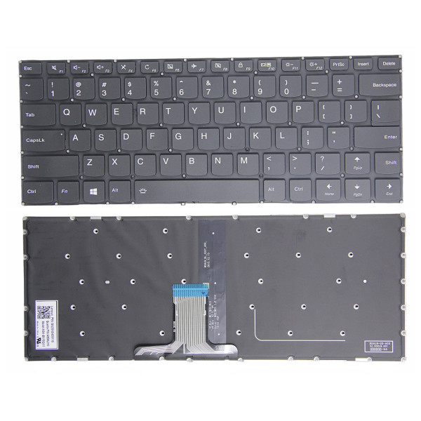 By Lenovo Flex 4-1435, Flex 4-1470, Flex 4-1480, yoga 510-14IKB, hintergrundbeleuchtete US-Tastatur at pcspare.com — Global Laptop Parts Center