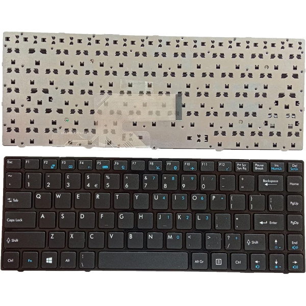 By MSI CX420 CX460 CX480 CR430 X420 N4205 FX400 FX420 US keyboard at pcspare.com — Global Laptop Parts Center