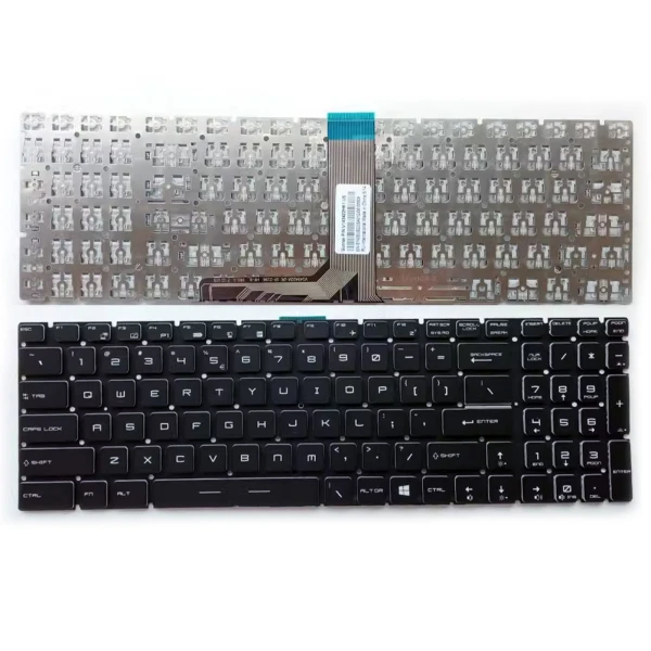 By MSI Creator 17, A10SE, A10SF, A10SFS, A10SGS, B11UE, B11UH, B11UG, MS-17G3, MS-17M1, أسودسود أسود US keyboard at pcspare.com — Global Laptop Parts Center