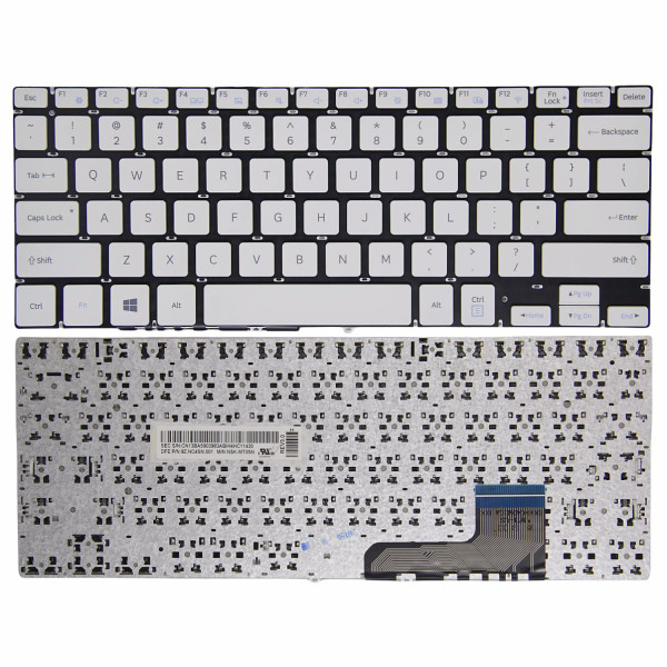 By SAMSUNG NP905S3L NP910S3L NP905S3K NP910S3K NP915S3L teclado branco dos EUA at pcspare.com — Global Laptop Parts Center