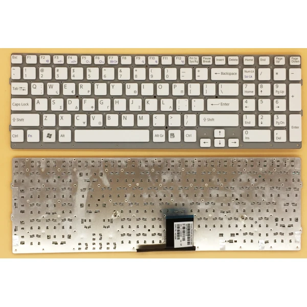 By SONY EC VPC-EC VPCEC wit Grieks GK layout toetsenbord origineel at pcspare.com — Global Laptop Parts Center