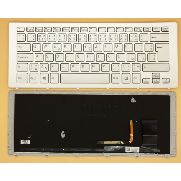 By SONY SVF15N الفضة CZ keyboard at pcspare.com — Global Laptop Parts Center