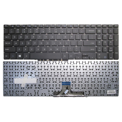 Samsung NP560XBE, NP550XTA, NP300E5K, NP370E5J, NP370B5J, NP3500EK, NP500R5H, NP501R5H, US keyboard black