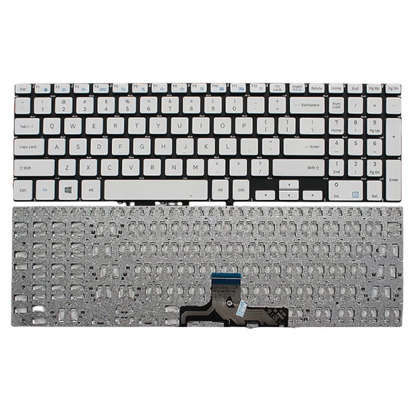 By Samsung NP560XBE, NP550XTA, NP300E5K, NP370E5J, NP370B5J, NP3500EK, NP500R5H, NP501R5H, US-Tastatur weiß at pcspare.com — Global Laptop Parts Center