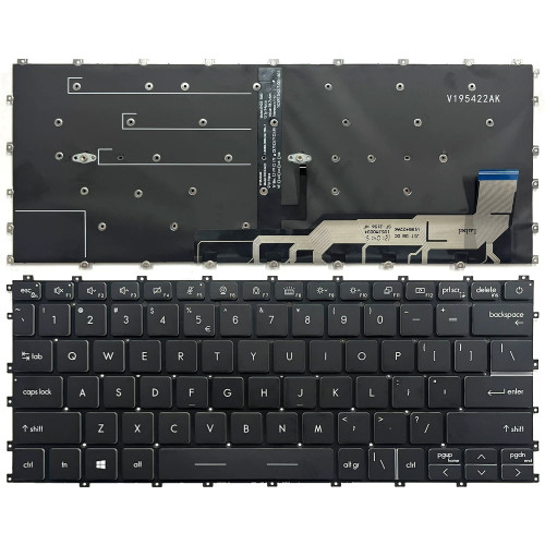 MSI Summit E13 Flip Evo A12MT A13MT A11MT backlit US keyboard