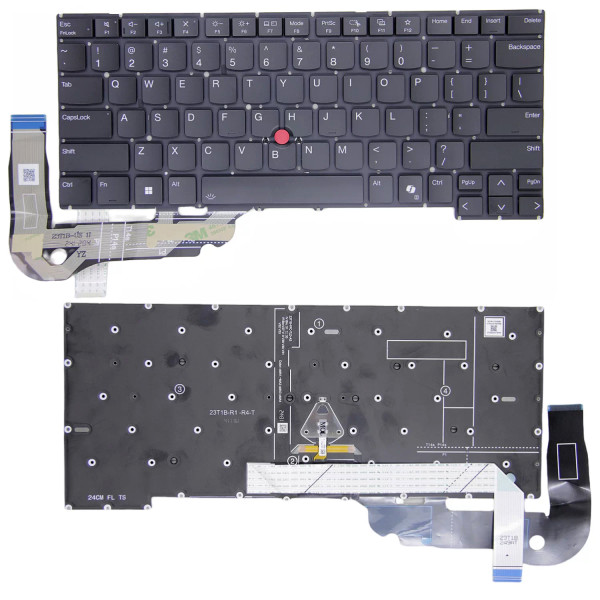 By Lenovo thinkpad T14P Gen 2 Gen 3 / P1 Gen 7 Gen 8 black backlit US keyboard AI at pcspare.com — Global Laptop Parts Center