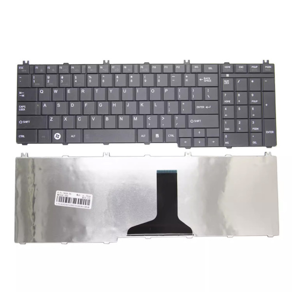 By Toshiba C650 L650 L660 L655 L750 L755 C655 C660 teclado preto dos EUA OEM at pcspare.com — Global Laptop Parts Center