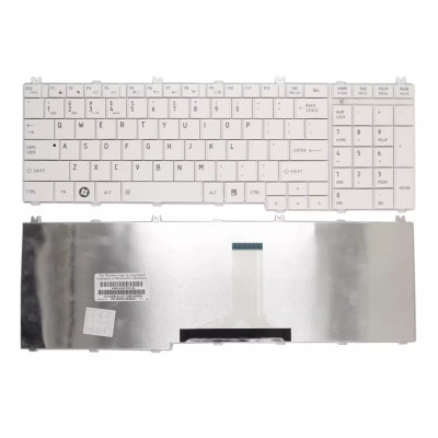 Toshiba C650 L650 L660 L655 L750 L755 C655 C660 Weißglanz US-Tastatur original