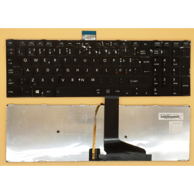 TOSHIBA S50-A S55-A L70-A L70-B L75-A L75-B C75-A C70-A C70-B backlit Norwegian NE keyboard