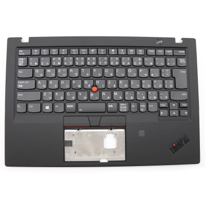 by Thinkpad X1 Carbon 5th Gen X1C 2017 fingerprint backlit Japanese JP keyboard palmrest on pcspare.com - Global Laptop Parts Center