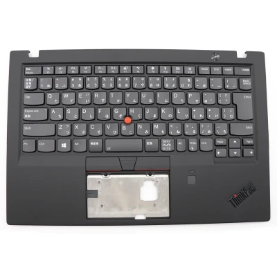 Thinkpad X1 Carbon 5. Gen X1C 2017 odtlačok prsta japonské JP klávesnica palmrest
