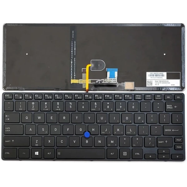 By Toshiba Portege X30-D, X30-E, met achtergrondverlichting US toetsenbord at pcspare.com — Global Laptop Parts Center