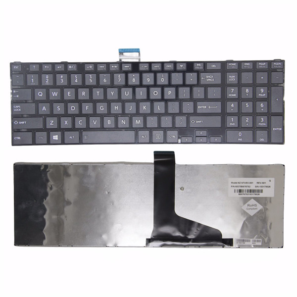 By Toshiba Satellite L950 L950D L955 L955D L970 L970D L975 L975D black US keyboard original at pcspare.com — Global Laptop Parts Center