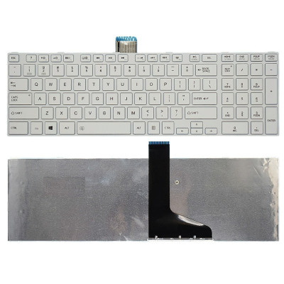 by Toshiba Satellite C855D C870D C875D C899D L870D L875 L875D white US keyboard on pcspare.com - Global Laptop Parts Center