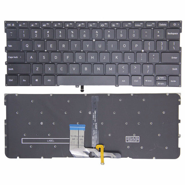 By Xiaomi Air 13.3 161301 1604 1613 1703 1704 black backlit US keyboard at pcspare.com — Global Laptop Parts Center