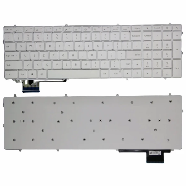 By Xiaomi RUBY MX110 TM1802 TM1709 TM1705 biała klawiatura USA at pcspare.com — Global Laptop Parts Center