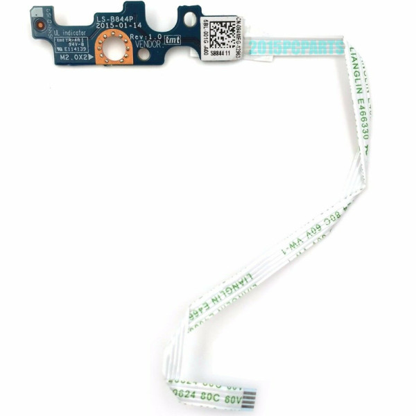 By DELL 15U 15-5552 5555 5558 5559 5458 5459 5455 3458 CN-094MFG LS-B844P Cable de la Junta de Botones de Potencia at pcspare.com — Global Laptop Parts Center